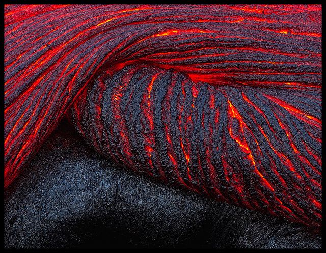"Folding Lava" - Kilauea, Hawaii