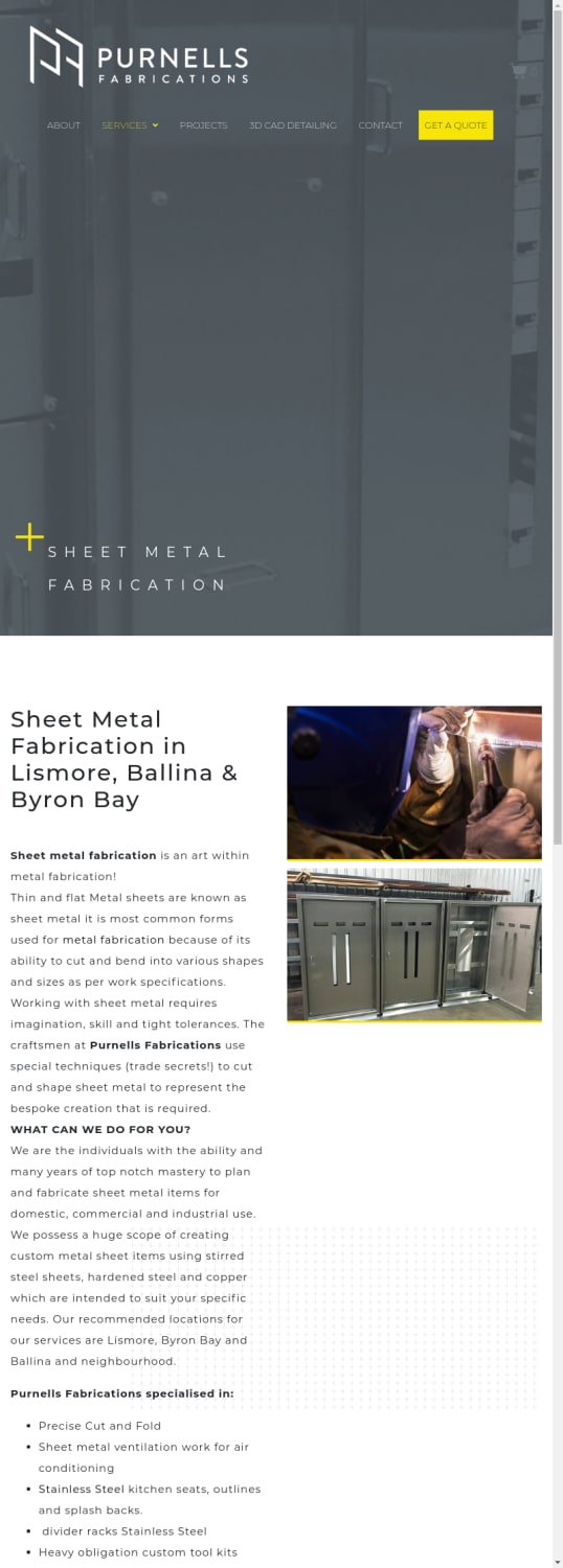Top Rated Sheet Metal Fabrication Service in Lismore, Ballina & Byron Bay