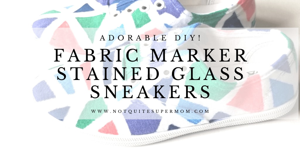 DIY Fabric Marker Shoes