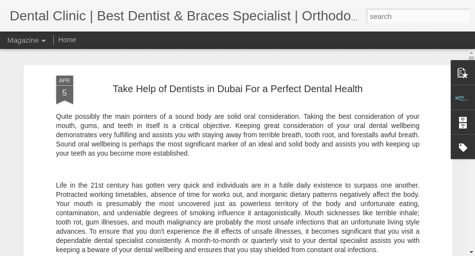 Take Help of Dentists in Dubai For a Perfect Dental Health
