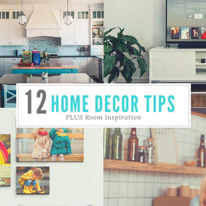 12 Home Decor Tips PLUS Room Inspiration