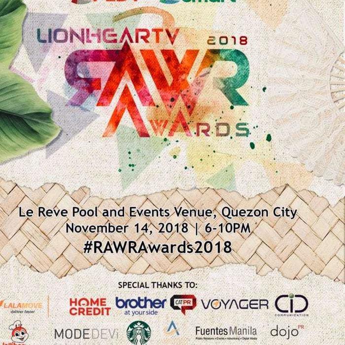 LionhearTV RAWR Awards 2018