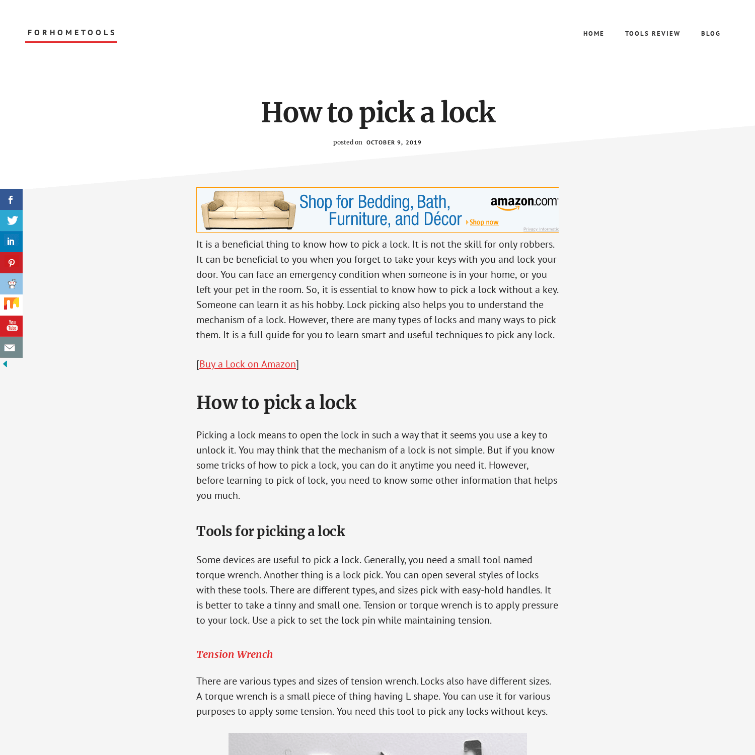 How To Pick a lock; A Guide For Beginner Step By Step.