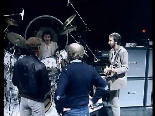 OnThisDay 1979: Nationwide met The Who, as they prepared to play their first concerts since the death of drummer Keith Moon.