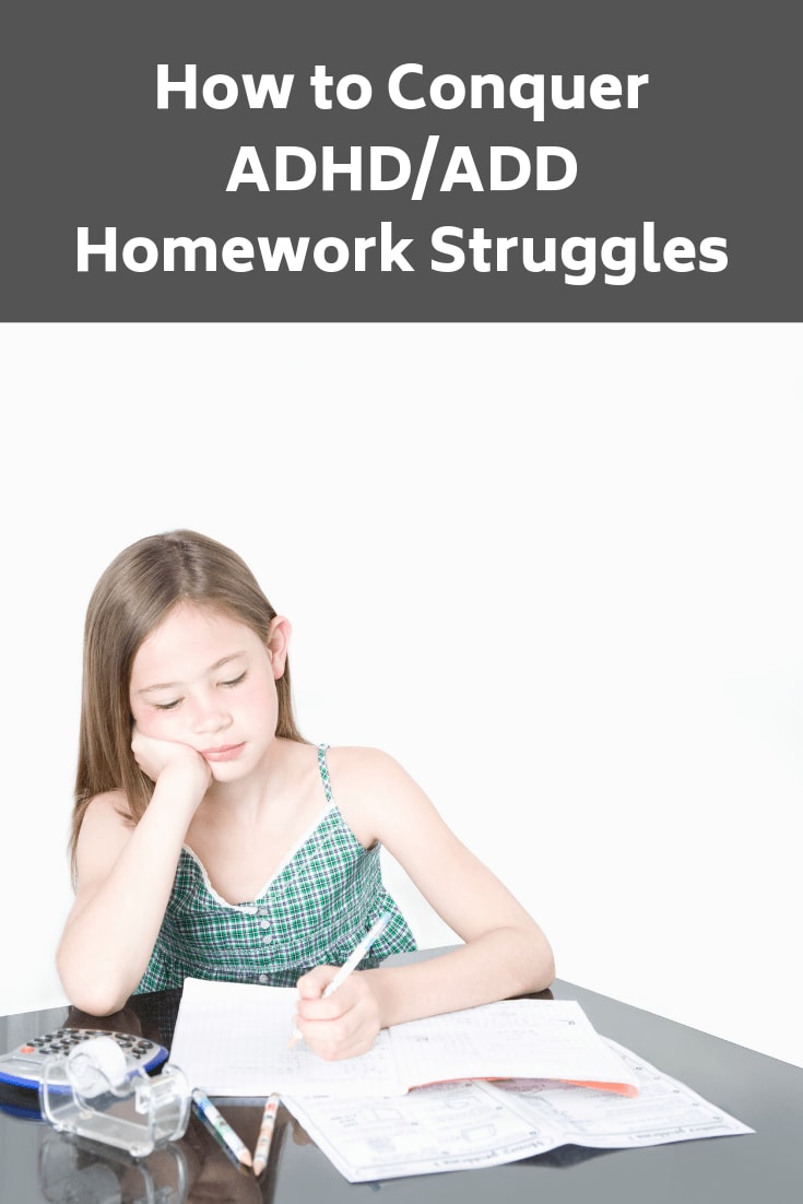 How to Conquer ADHD/ADD Homework Struggles