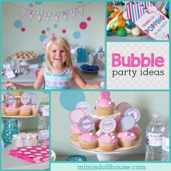 Bubbles Birthday Party: Bright and Bubbly Birthday