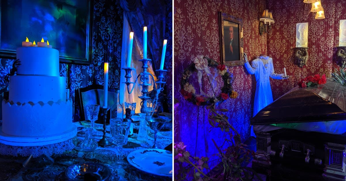 This House Gets the Haunted Mansion Treatment Every Halloween, and I Have Chills