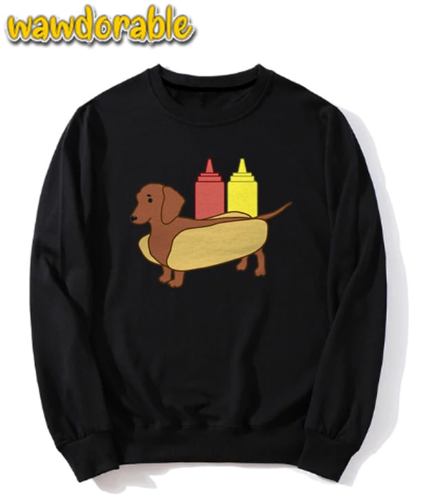 Weenie Dog Adorable Sweatshirt