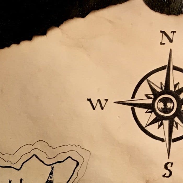 DIY: How to Create and Draw a Treasure Map