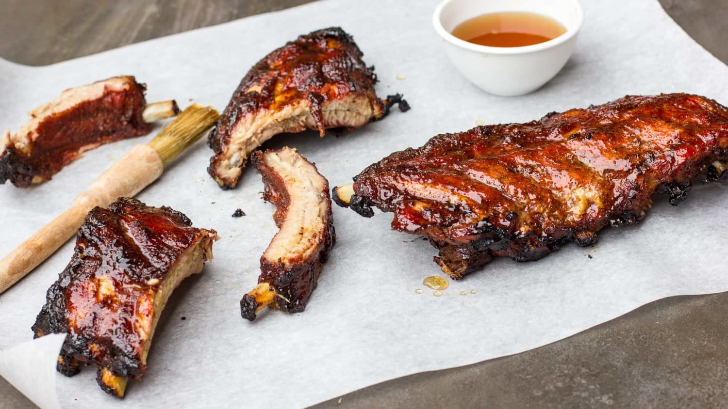 Grilled Maple Glaze Ribs