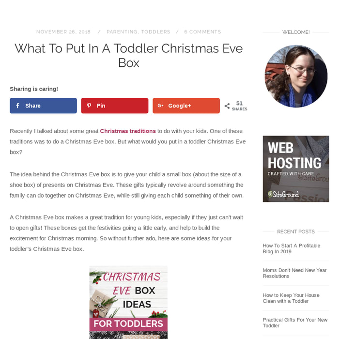 What To Put In A Toddler Christmas Eve Box