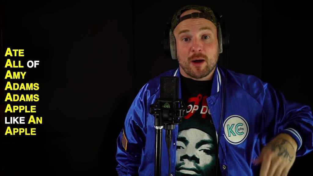Mac Lethal Performs an Insanely Fast Tongue Twister Rap That Features Every Letter of the Alphabet