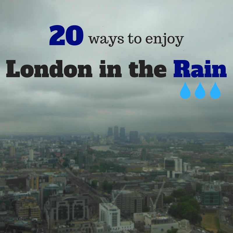 20 Things To Do In London When It Rains