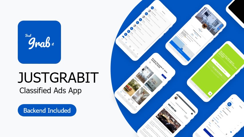 Just Grab it a Classified Ads app a powerful Mobile app template