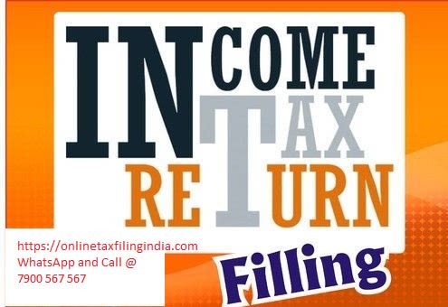 Filing Income Tax Return Online - Online Tax Filing India