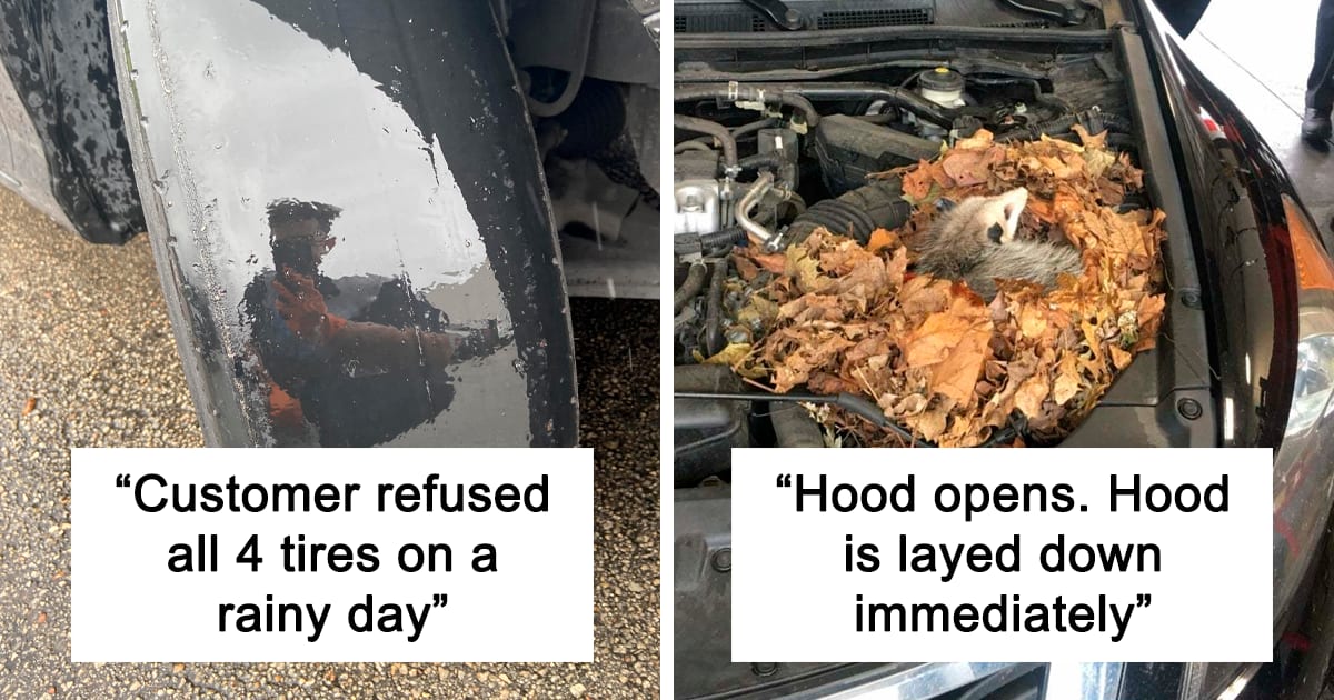 50 Times Car Mechanics Took Pics Of What They Were Dealing With So Others Would Believe Them