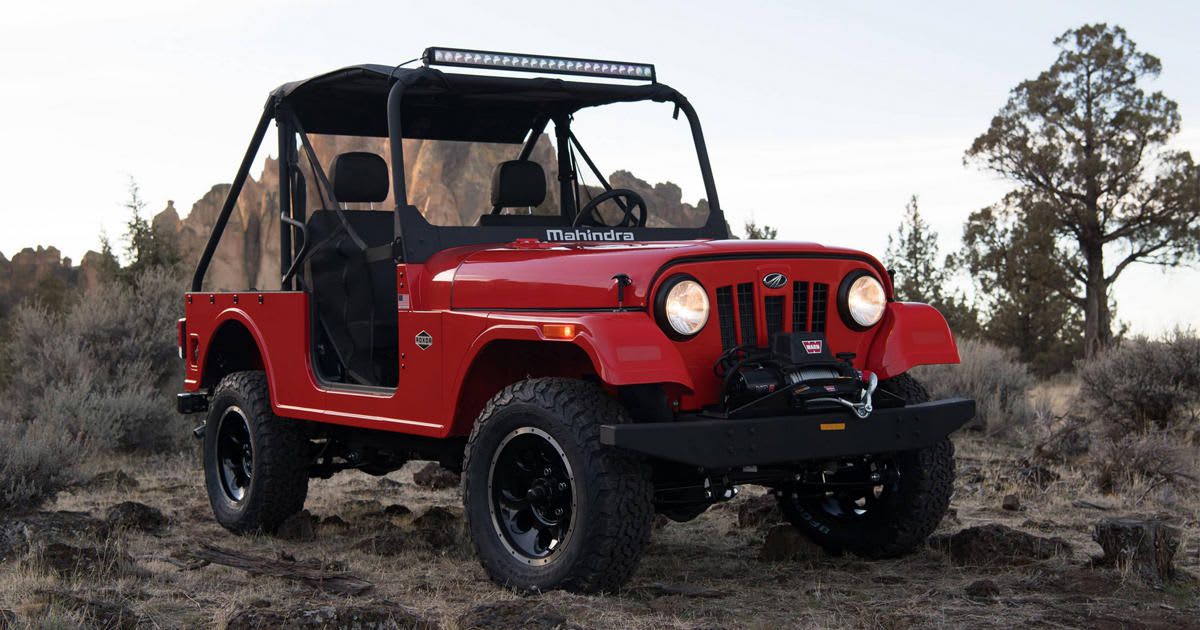 Mahindra Roxor imports blocked in US after Fiat Chrysler wins legal dispute - Roadshow