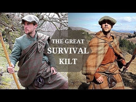 The survival benefits of a great Scottish kilt