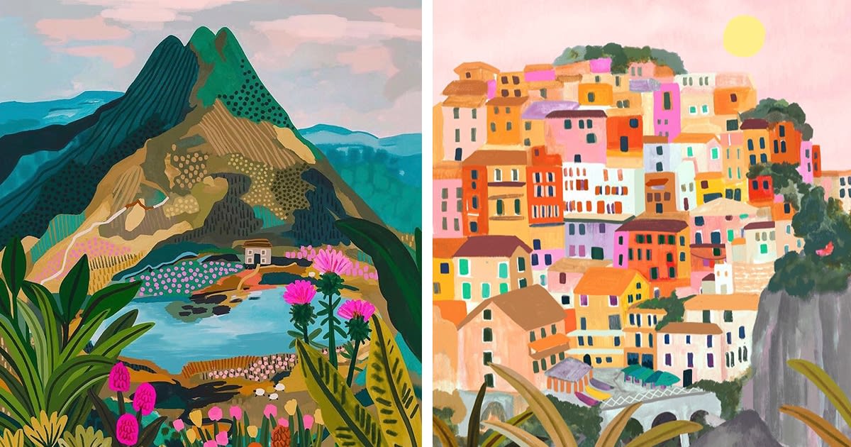Travel-Loving Artist Creates Dreamy Illustrations That Will Inspire Wanderlust in You