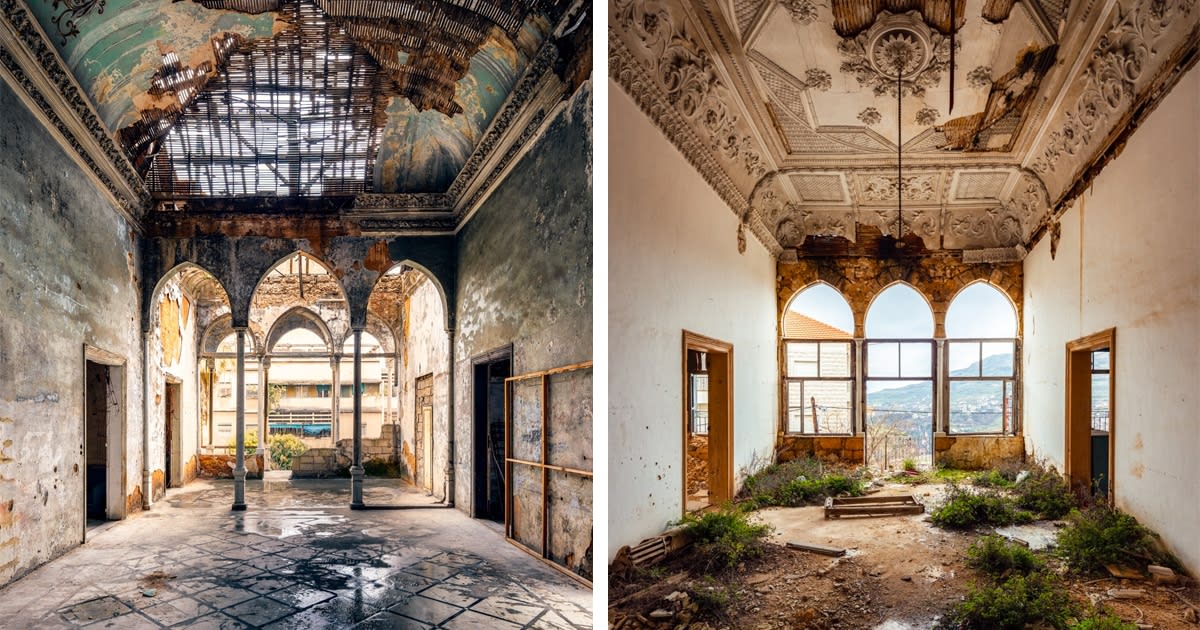 Incredible Photos Show the Scars That War Left Behind on Beirut's Architecture