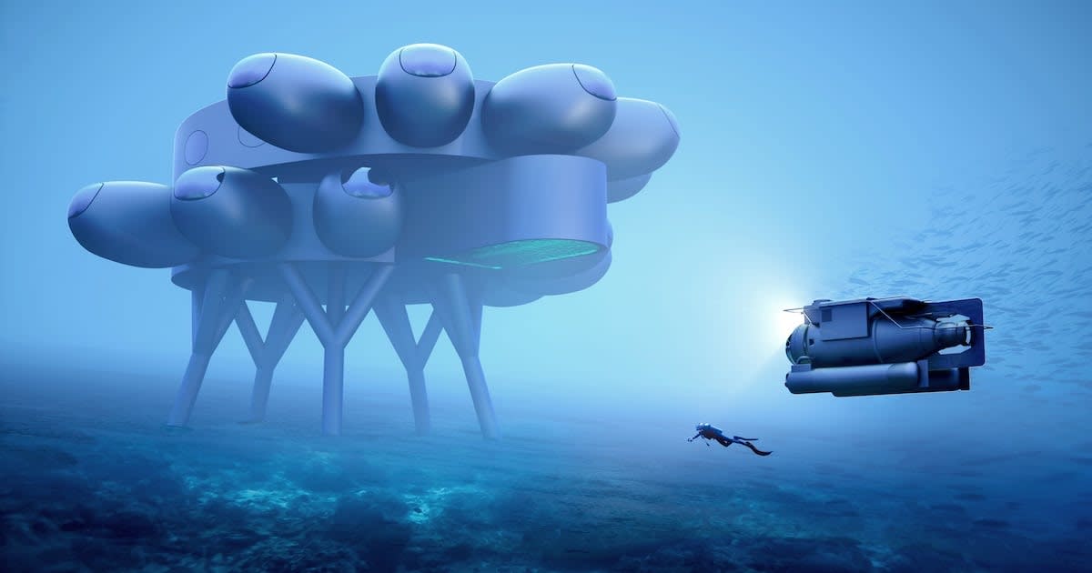 Jacques Cousteau's Grandson Is Building the World's Largest Underwater Research Center