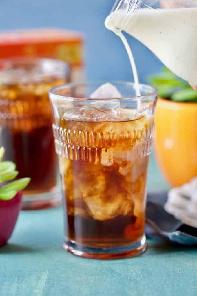 Coconut Iced Coffee- with Dunkin' Donuts Cold Brew Coffee