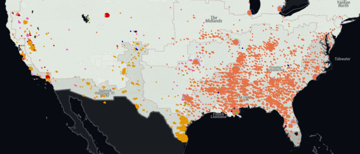 A Map of American Lynchings That Spans More Than a Century