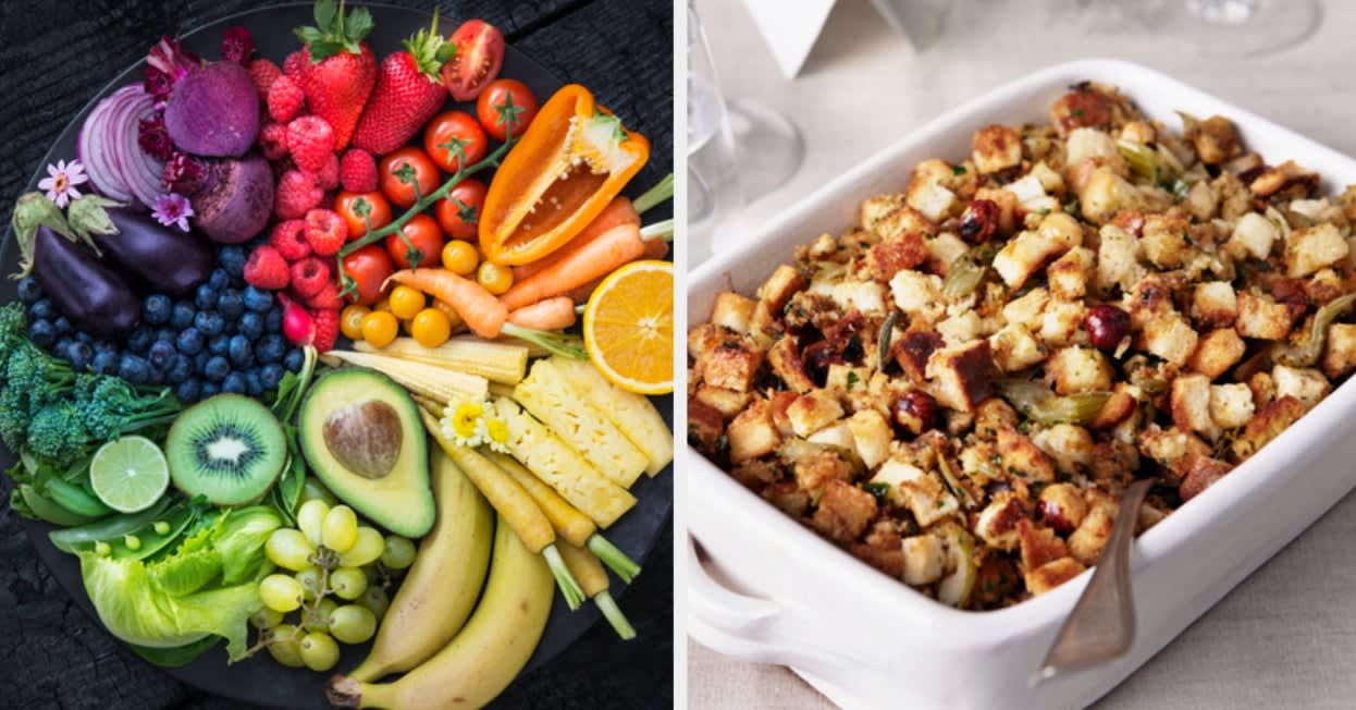 Pick A Food In Every Color To Reveal What Thanksgiving Side Dish Best Matches Your Personality