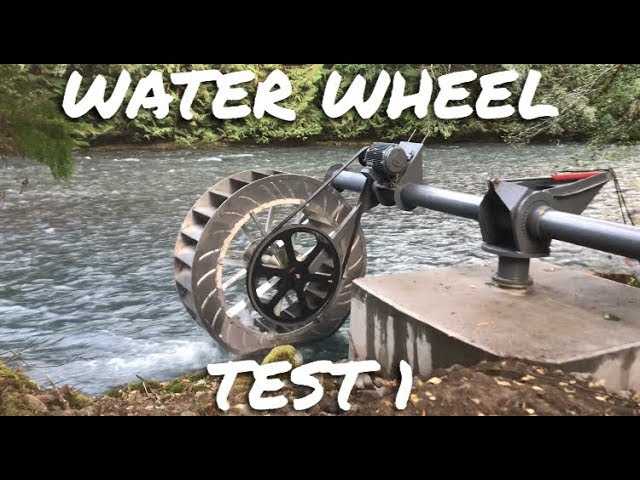 A 7.5 kW Prototype Poncelet Waterwheel With Maximum Power At 50 RPM