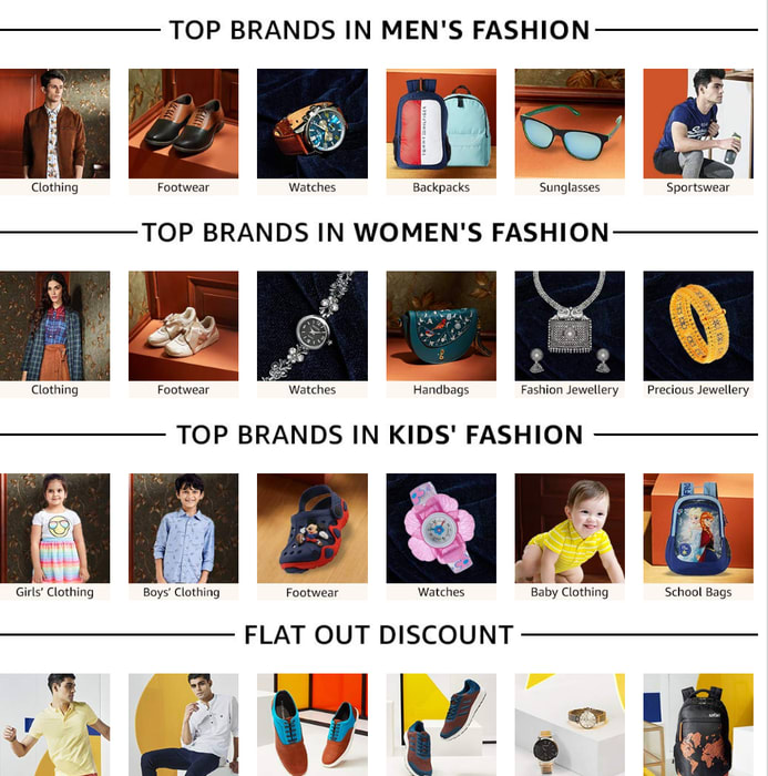 Fashion Sale - Great Deals & Discounts on Fashion Products Online in India @ Amazon.in