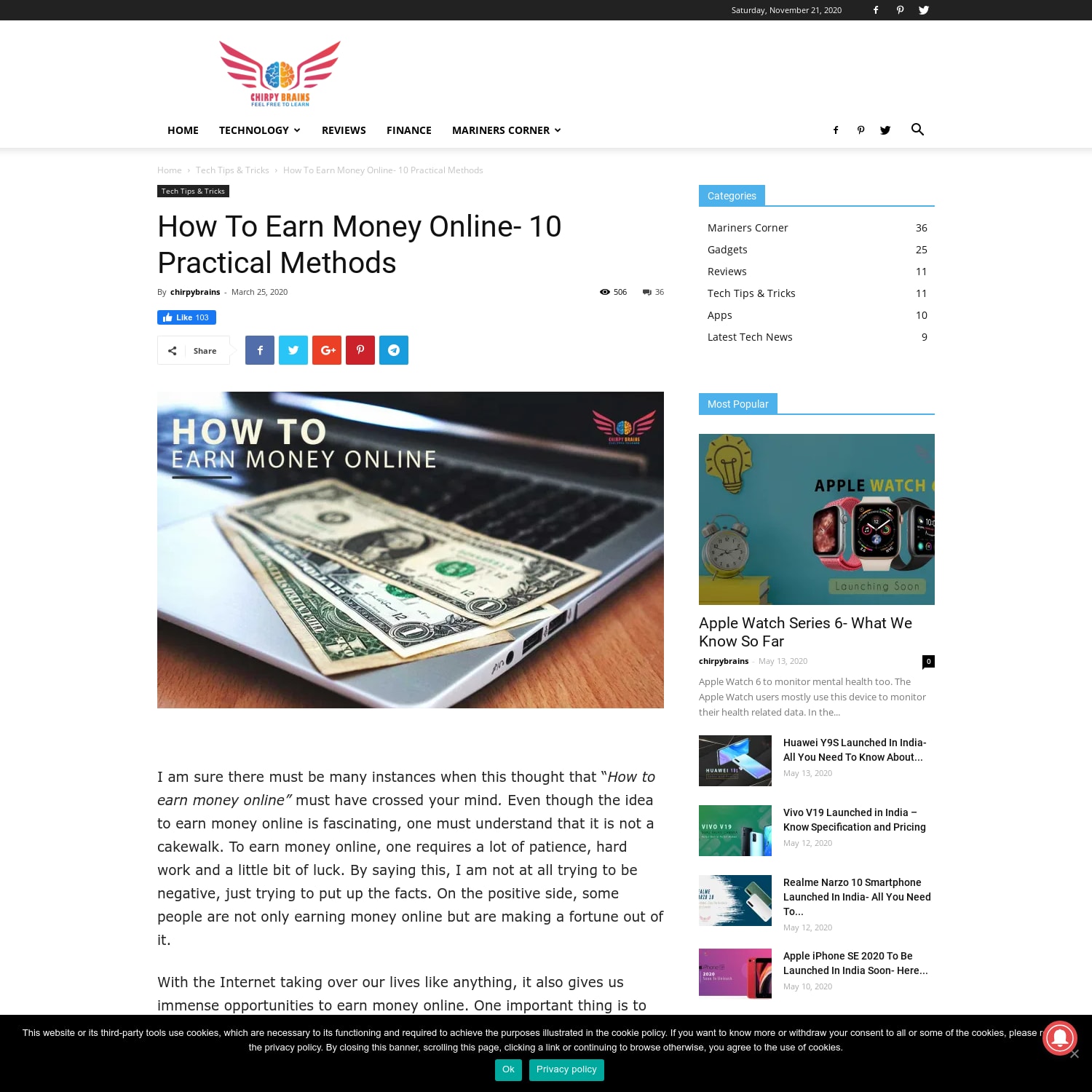 How To Earn Money Online- 10 Practical Methods