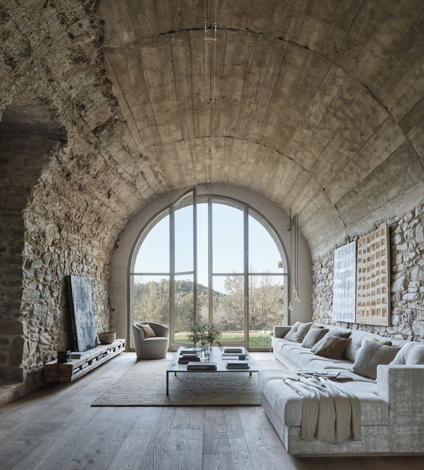 A 17th Century Catalonian farmhouse transformed into this Cozy Place....