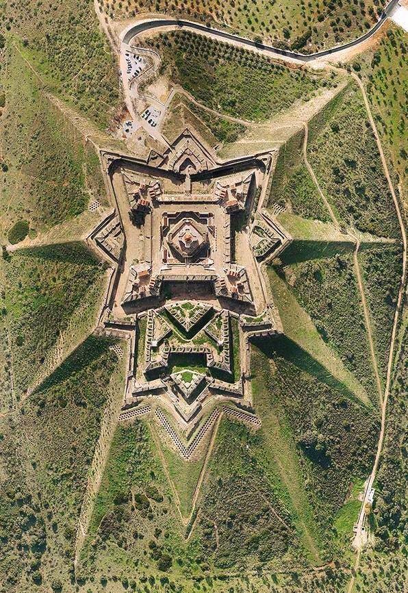 A fort in Elvas, Portugal (Forte de Nossa Senhora da Graça)