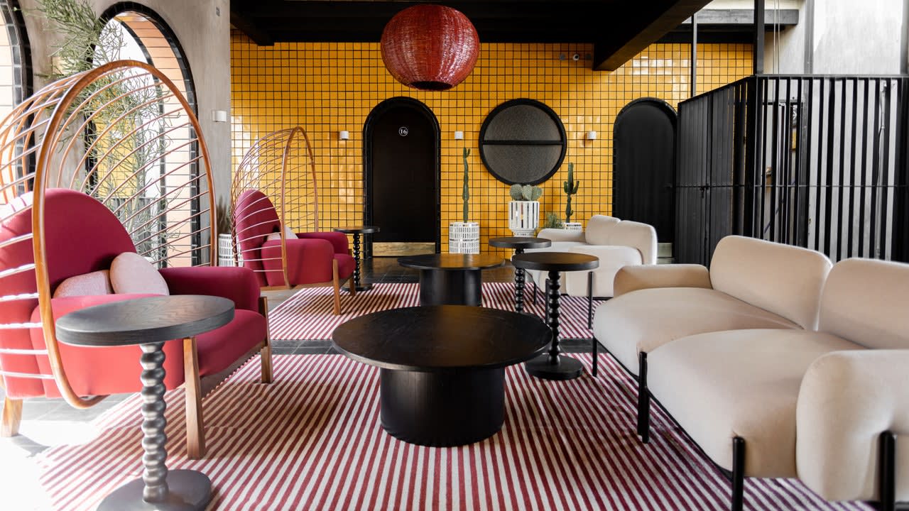 This Mexican Hotel Is a Case Study on How to Do Vibrant Tile Right