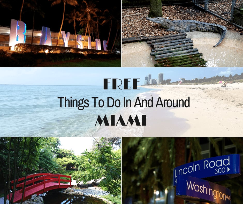 Free Things To Do In And Around Miami