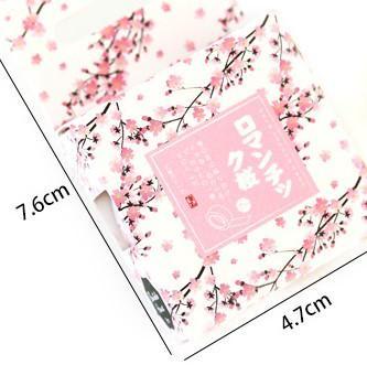 Kawaii Bentoto Washi Masking Tape - Romantic Cherry Blossom