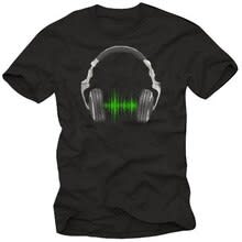 Electro House Musik DJ Herren T-Unisex Shirt