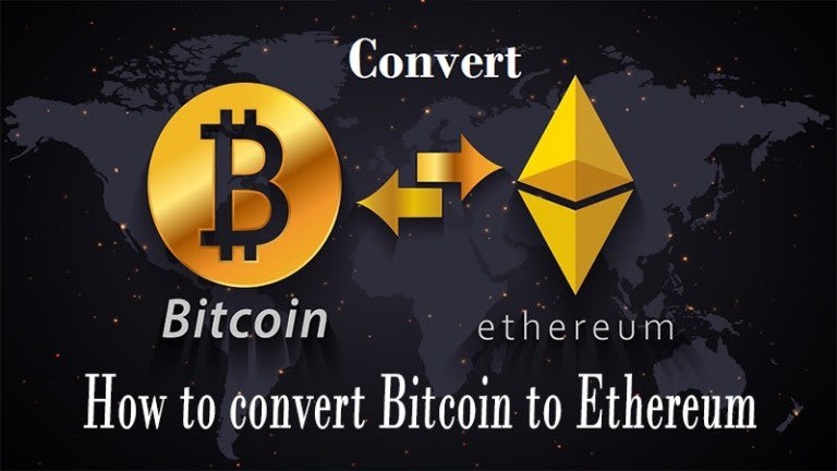 How To Convert Bitcoin To Ethereum Or Any Cryptocurrency?