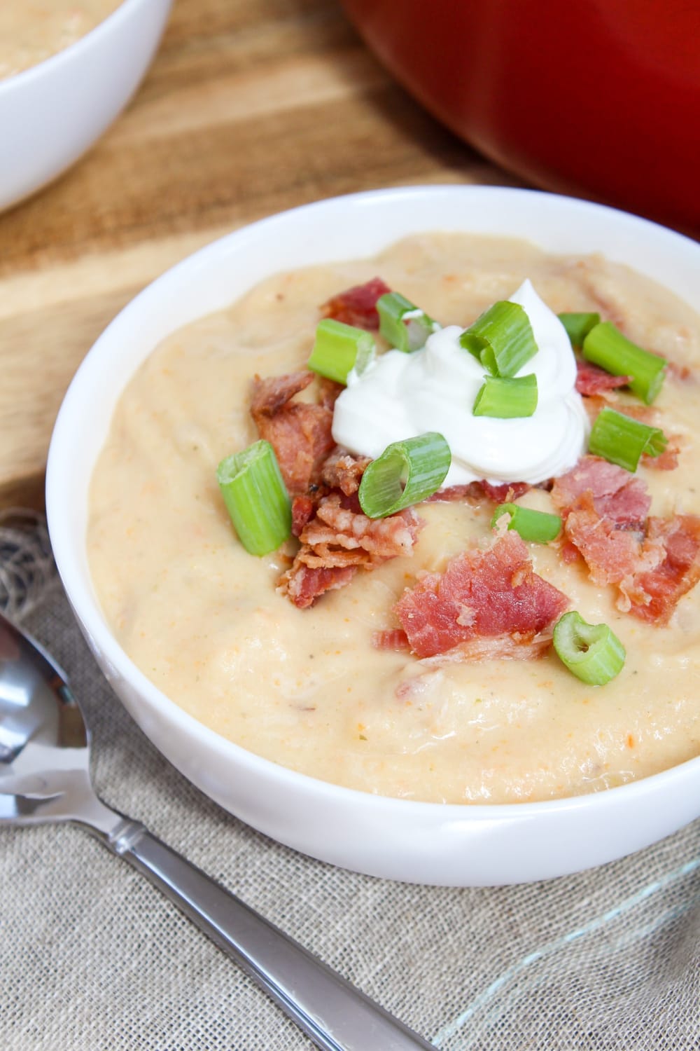 Loaded Beer Cheese Potato Soup