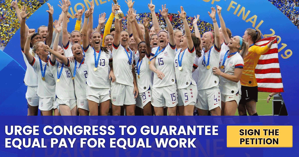Sign the Petition: Urge Congress to guarantee equal pay for equal work.