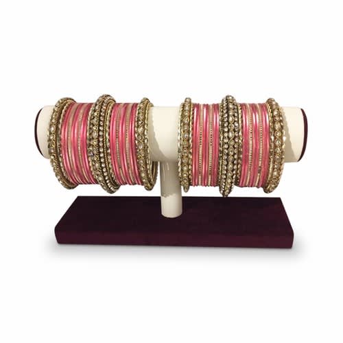 Exclusive Pink Bangles - Full Set (both hands)