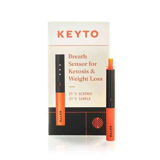 Keyto Breath Sensor Test Analyzer Displays Your Ketosis Level