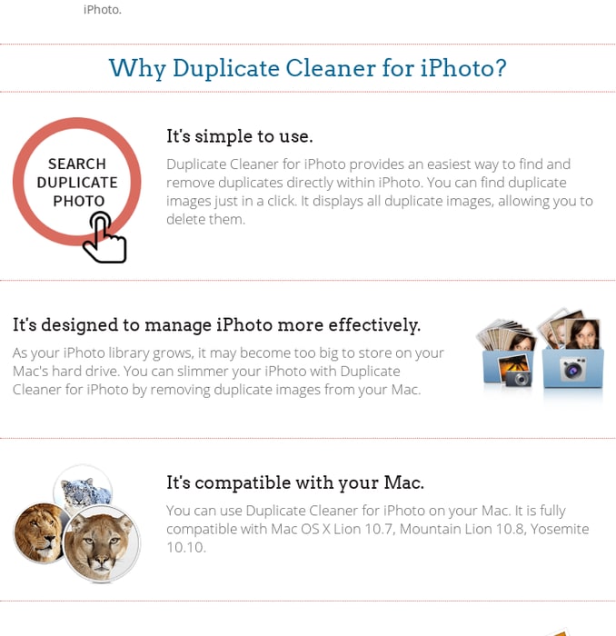 Duplicate Cleaner for iPhoto - Delete Duplicates from iPhoto Library