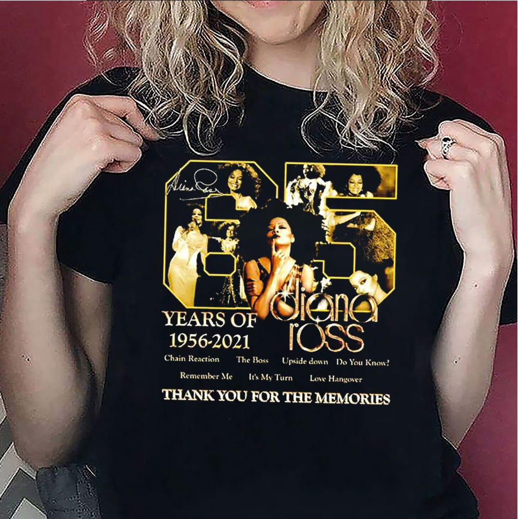 65 years of 1956 2021 diana ross thank you for the memories shirt Sweater