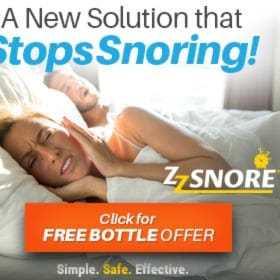 ZZ Snore Nasal Spray - Stop Snoring Free Bottle Offer