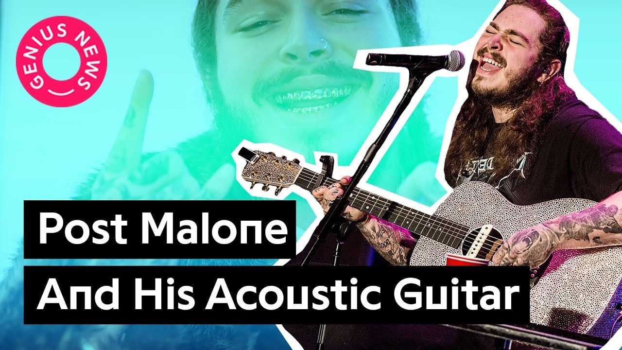 Post Malone's "Stay" And His Acoustic Guitar Skills | Genius News