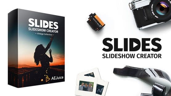 Slides - Vintage Slideshow Template for After Effects