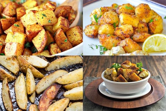 Roasted potato recipes . Perfect side dish!