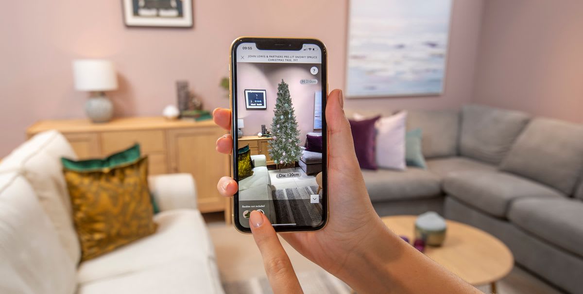 John Lewis launches 'Virtual Christmas Tree' so you can try before you buy