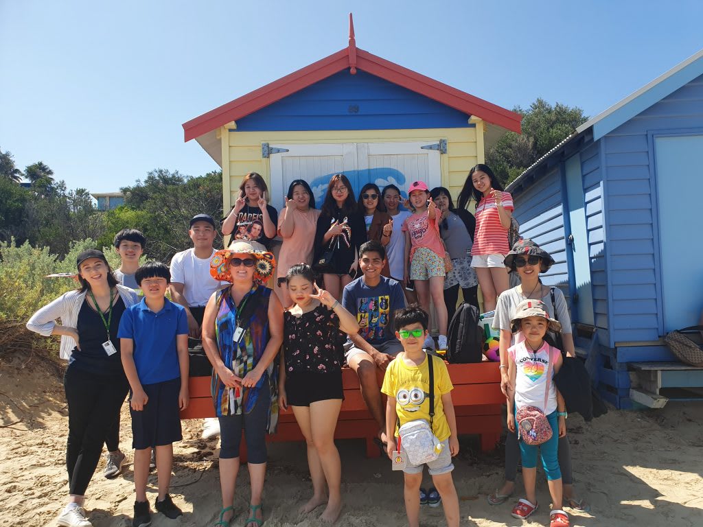 ELICOS Students Excursion to Brighton Beach